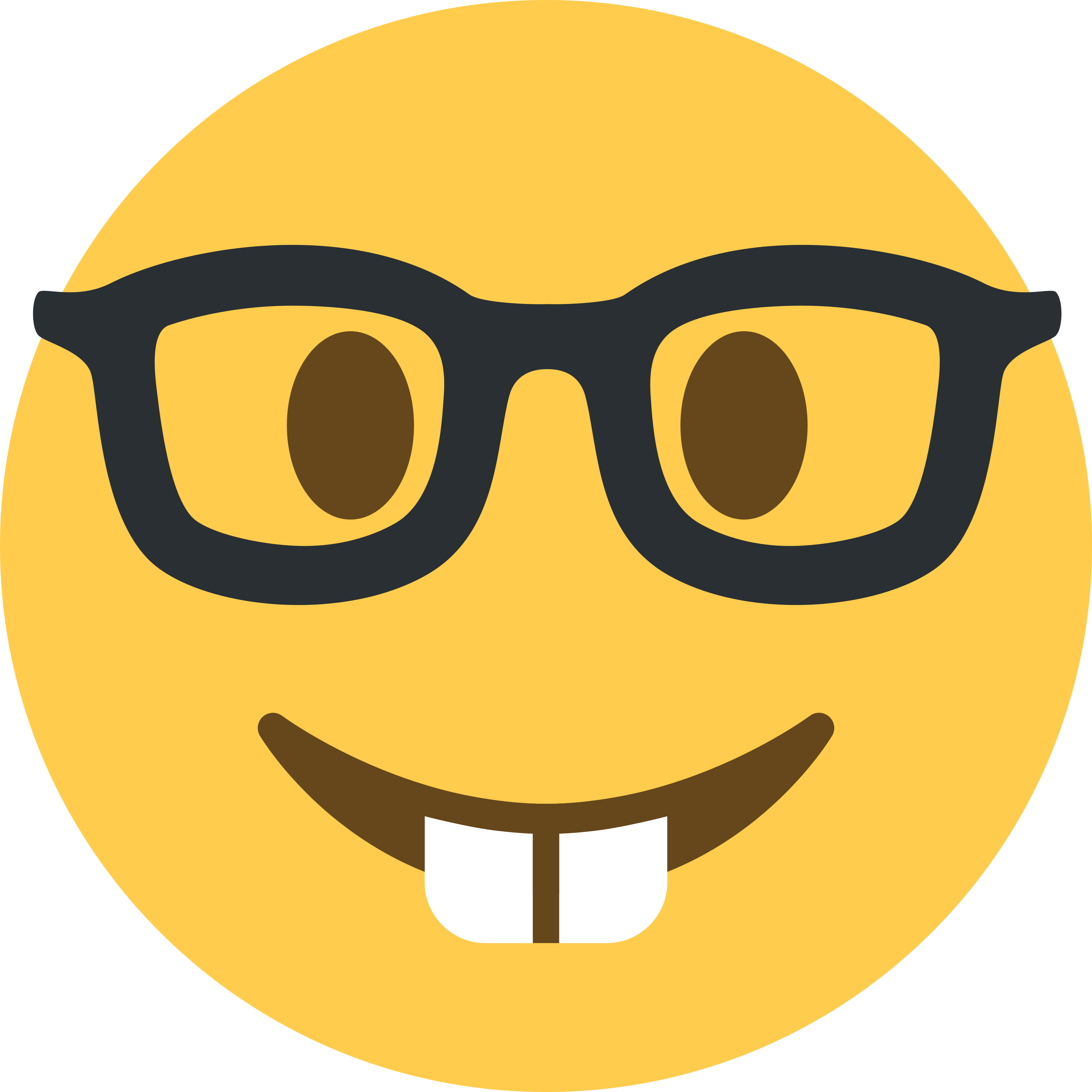 Nerd face emoji mug