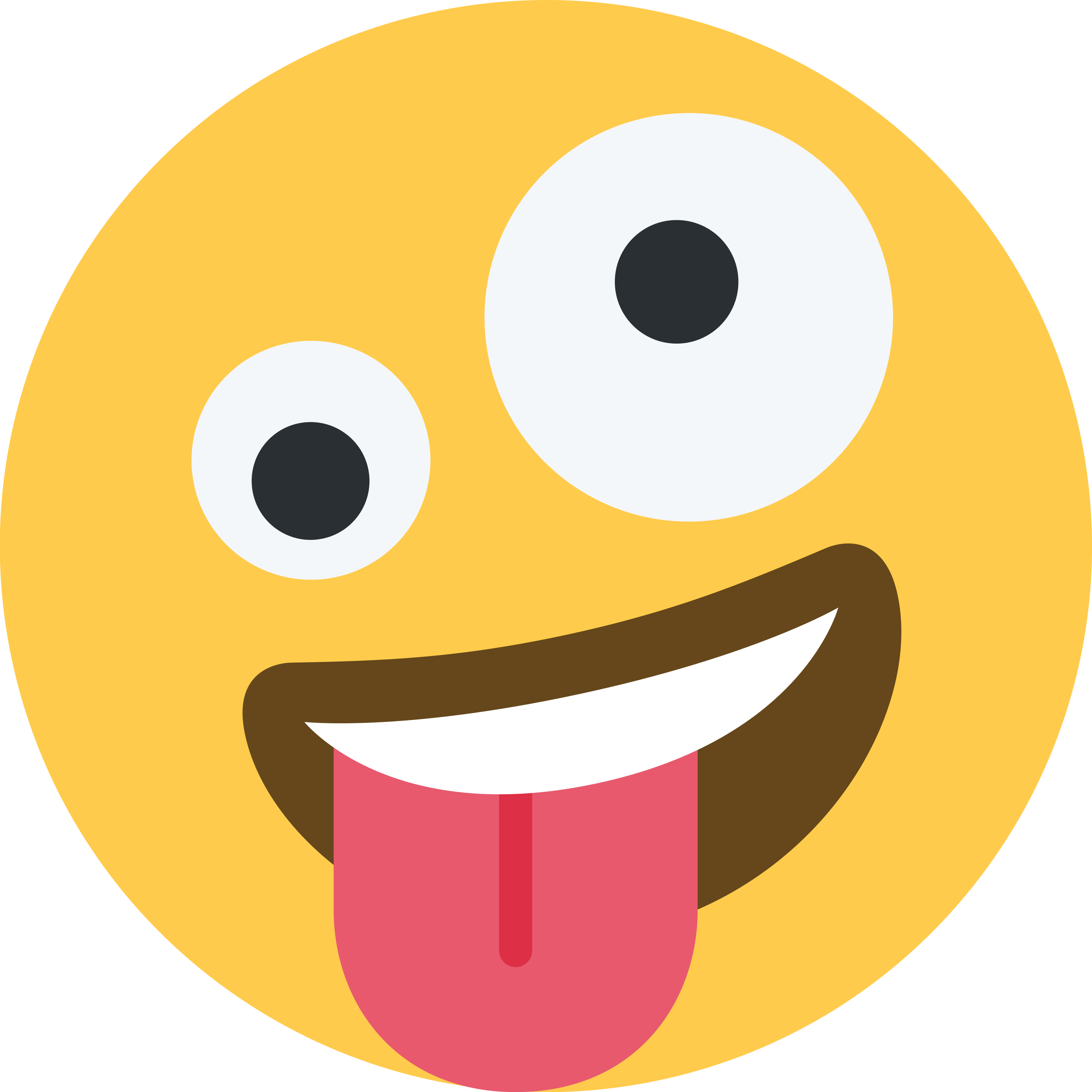 อิโมจิ Zany face 🤪 พิมพ์บนแก้วลาเต้เซรามิกสีขาว