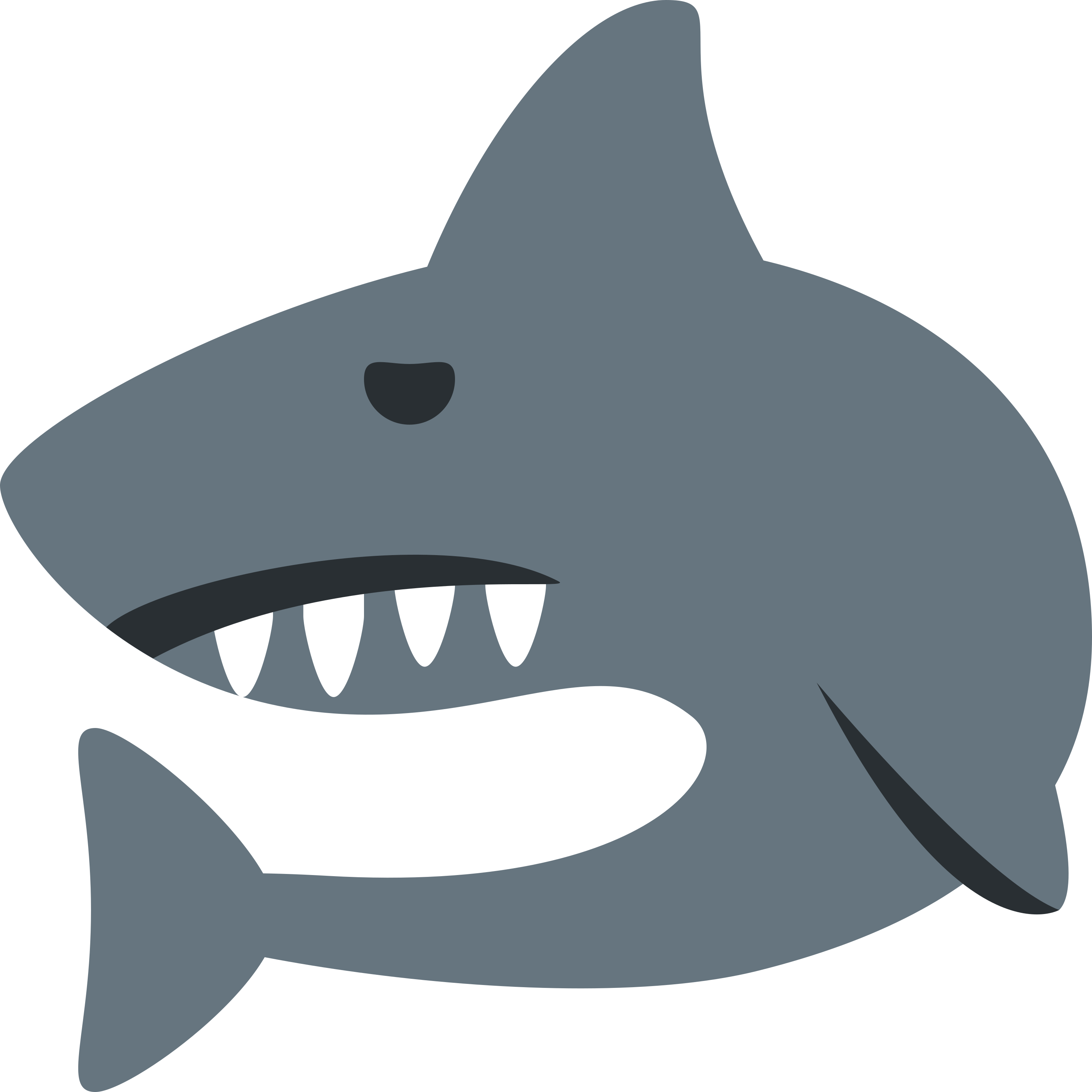 อิโมจิ Shark 🦈 พิมพ์บนแก้วลาเต้เซรามิกสีขาว