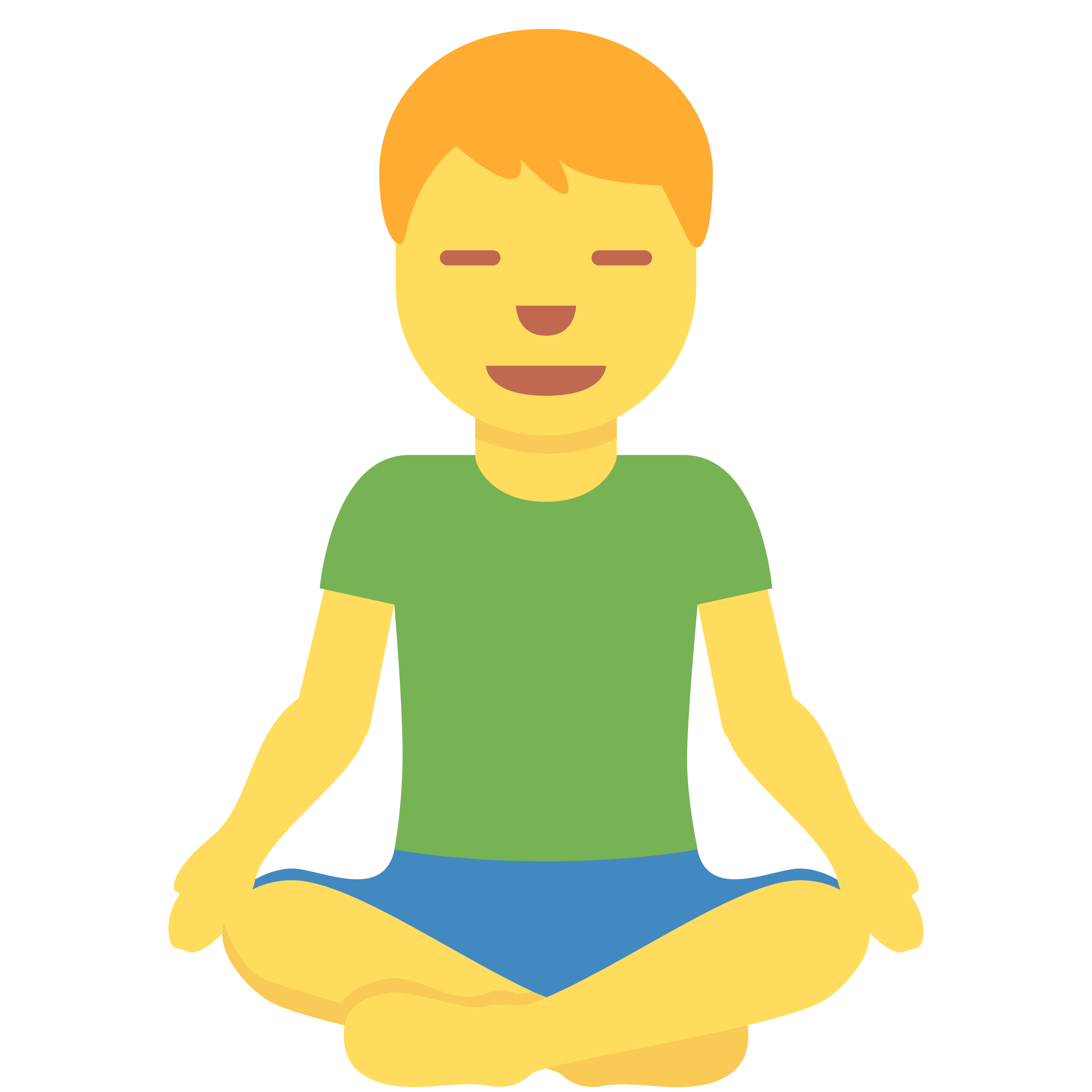 อิโมจิ Man in lotus position 🧘♂️ พิมพ์บนแก้วลาเต้เซรามิกสีขาว
