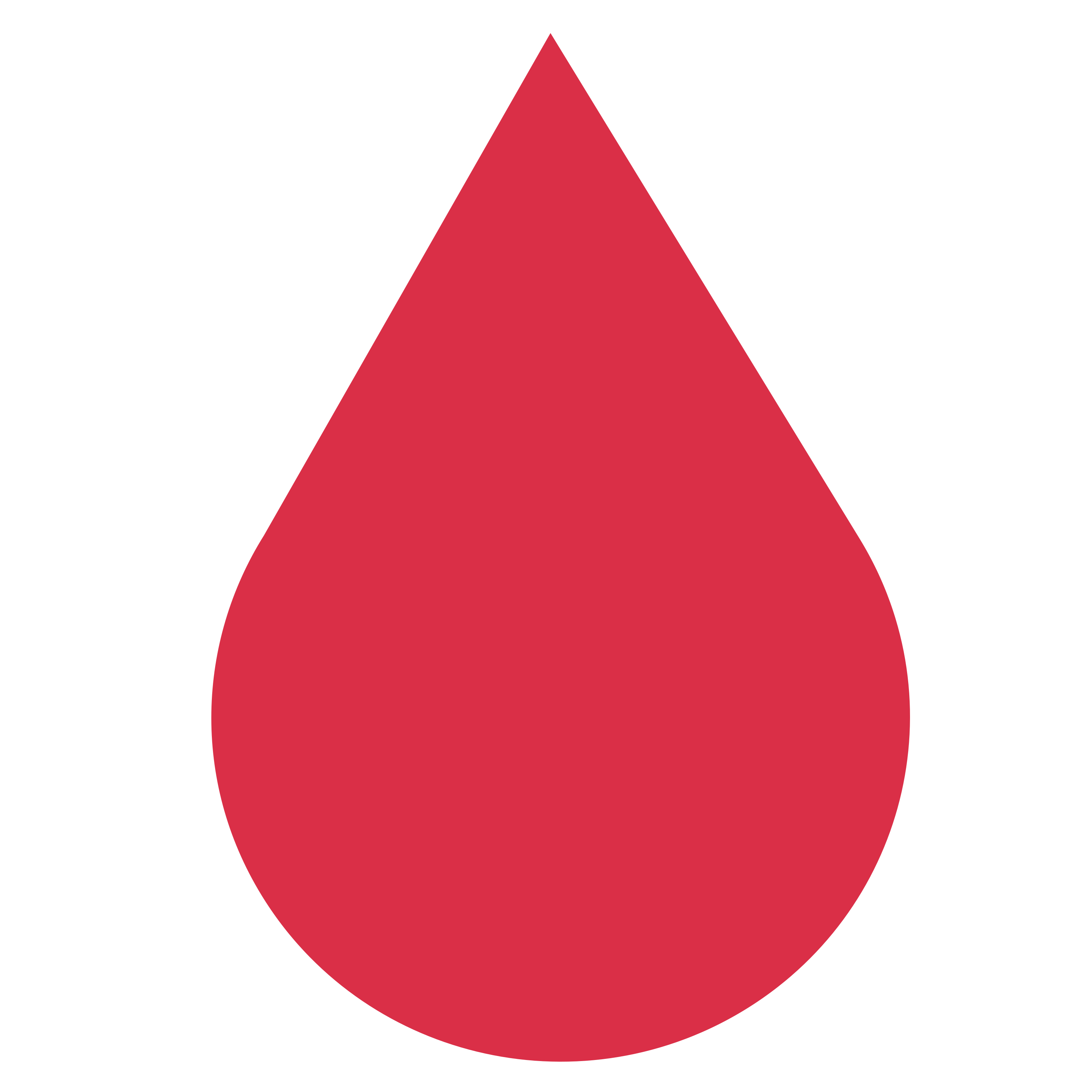Drop of blood emoji mug