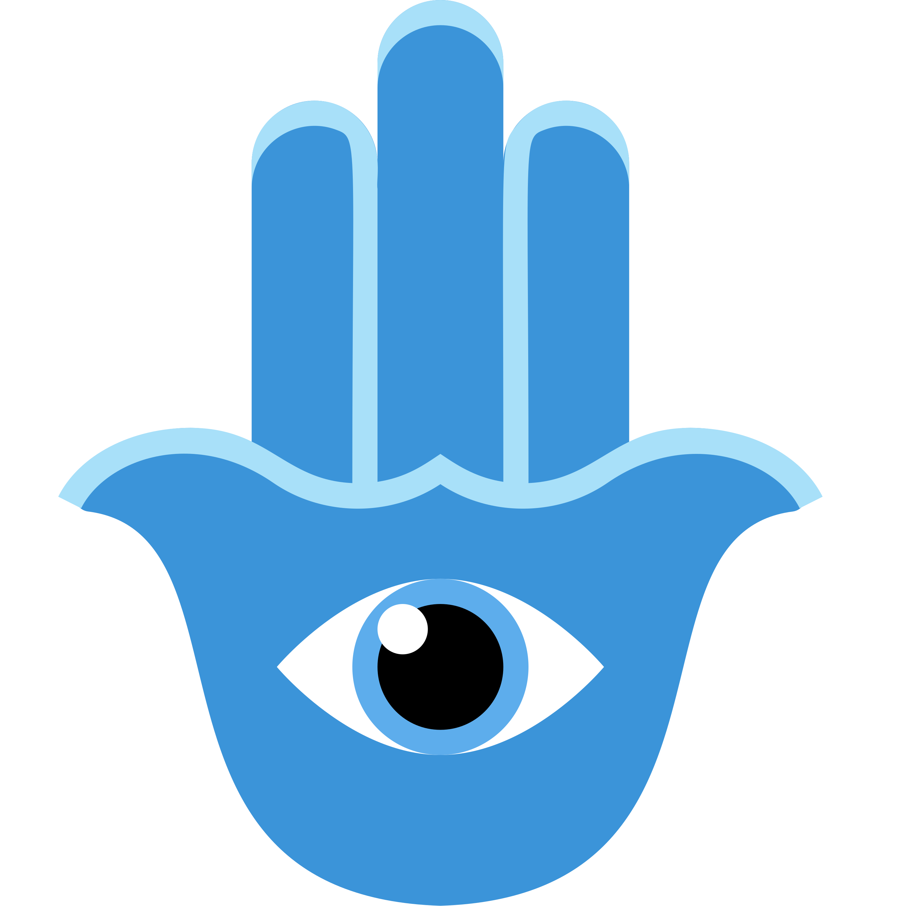 Hamsa emoji mug