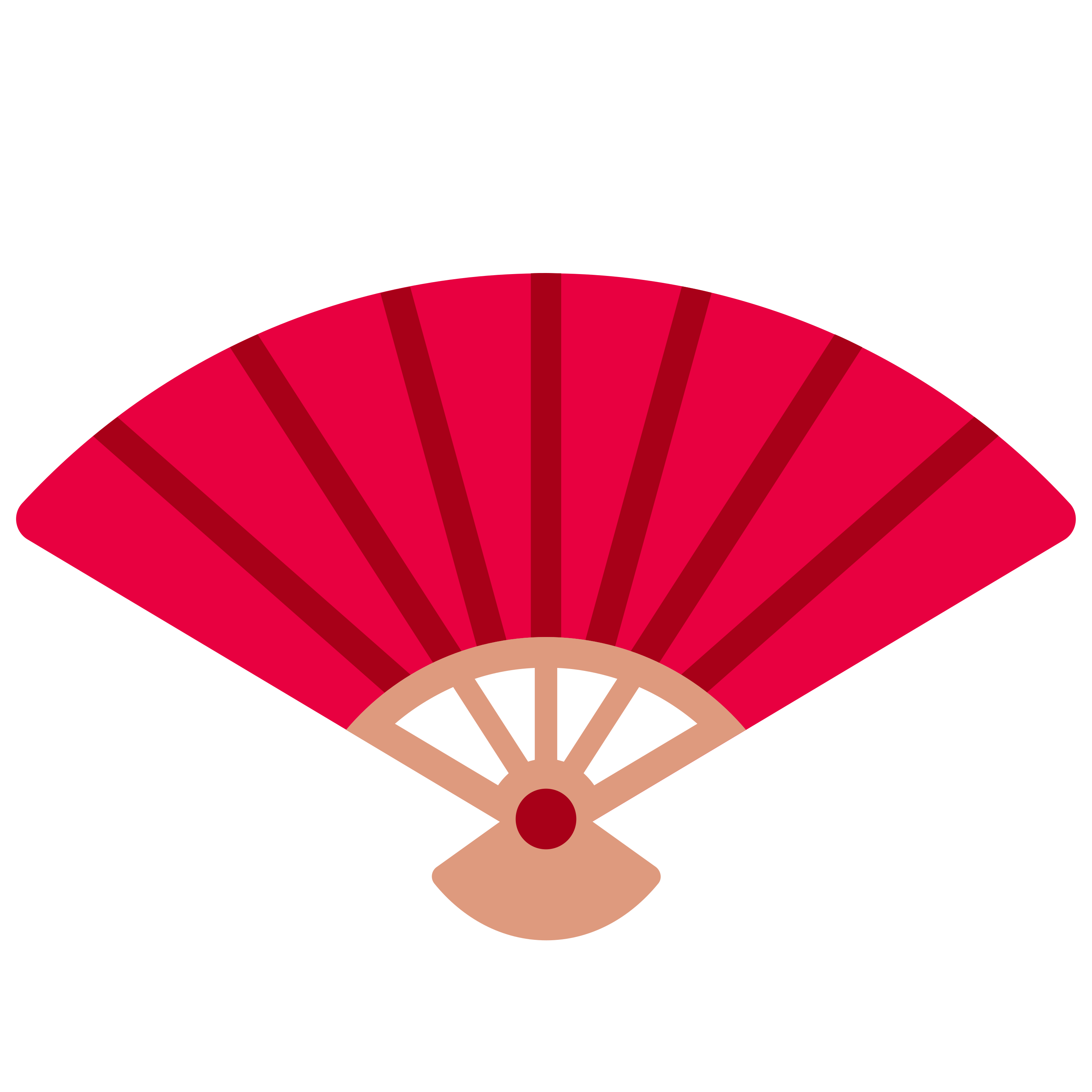 白い陶器のラテマグにプリントされた Folding hand fan の絵文字 🪭