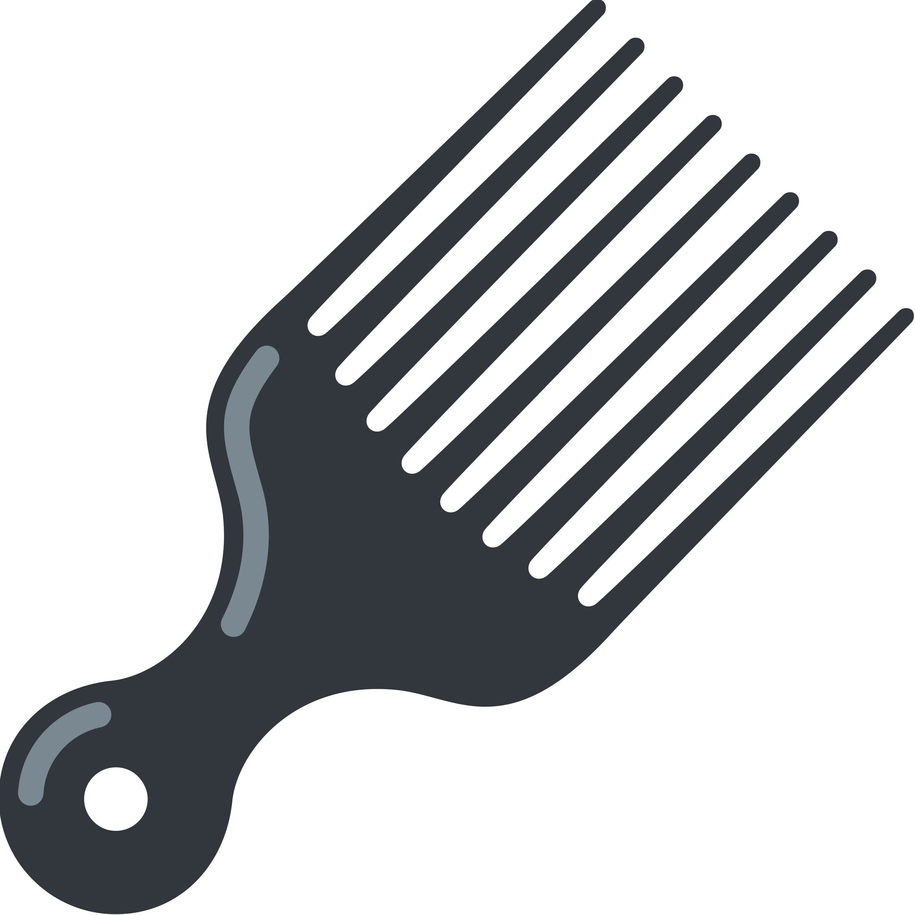 อิโมจิ Hair pick 🪮 พิมพ์บนแก้วลาเต้เซรามิกสีขาว