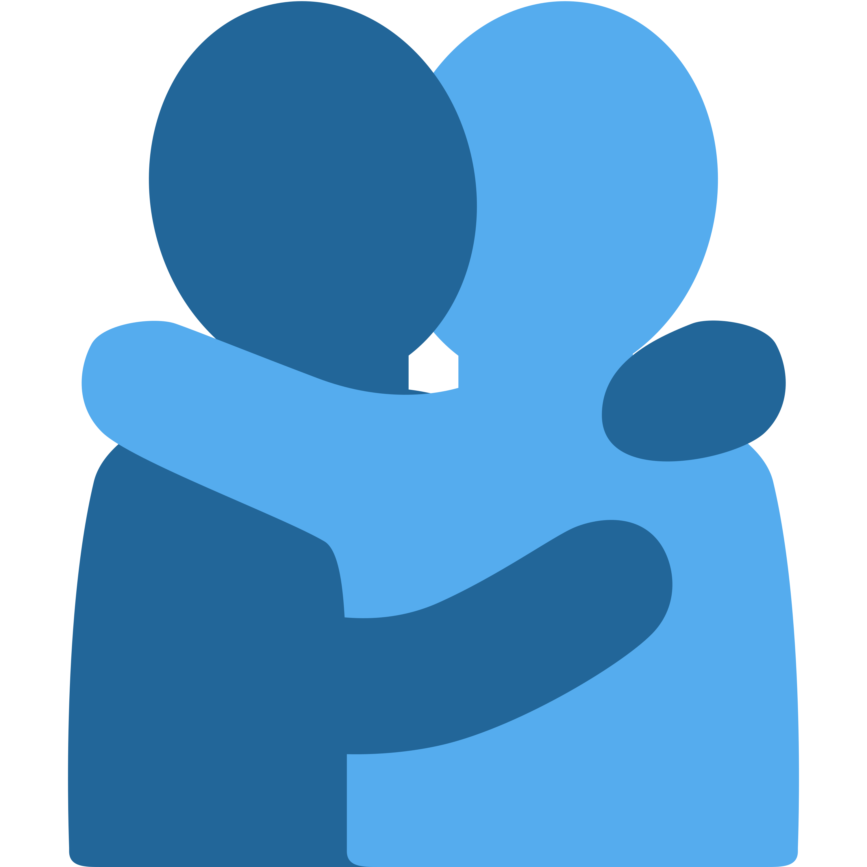 印在白色陶瓷拿铁杯上的 People hugging 表情符号 🫂