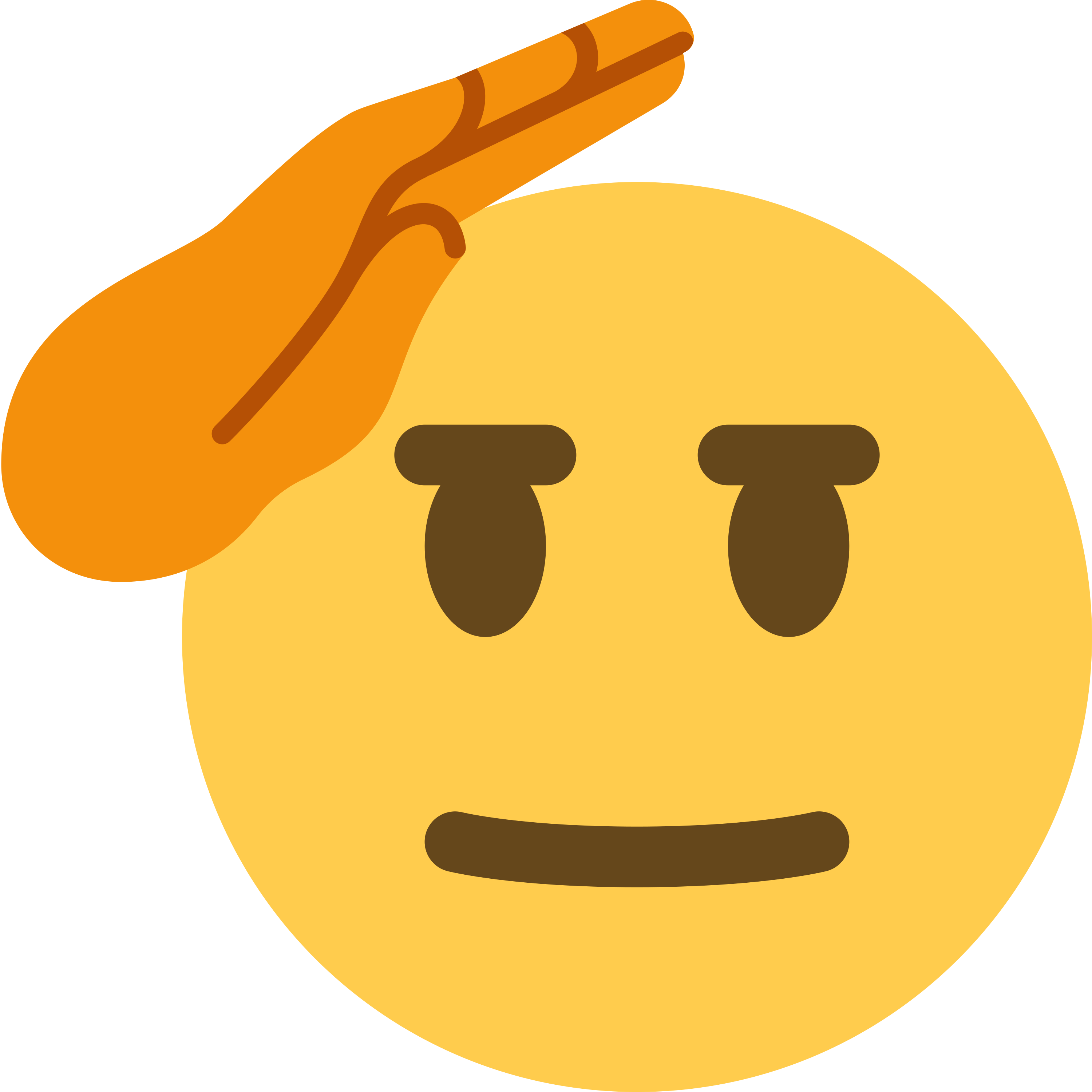 印在白色陶瓷拿铁杯上的 Saluting face 表情符号 🫡
