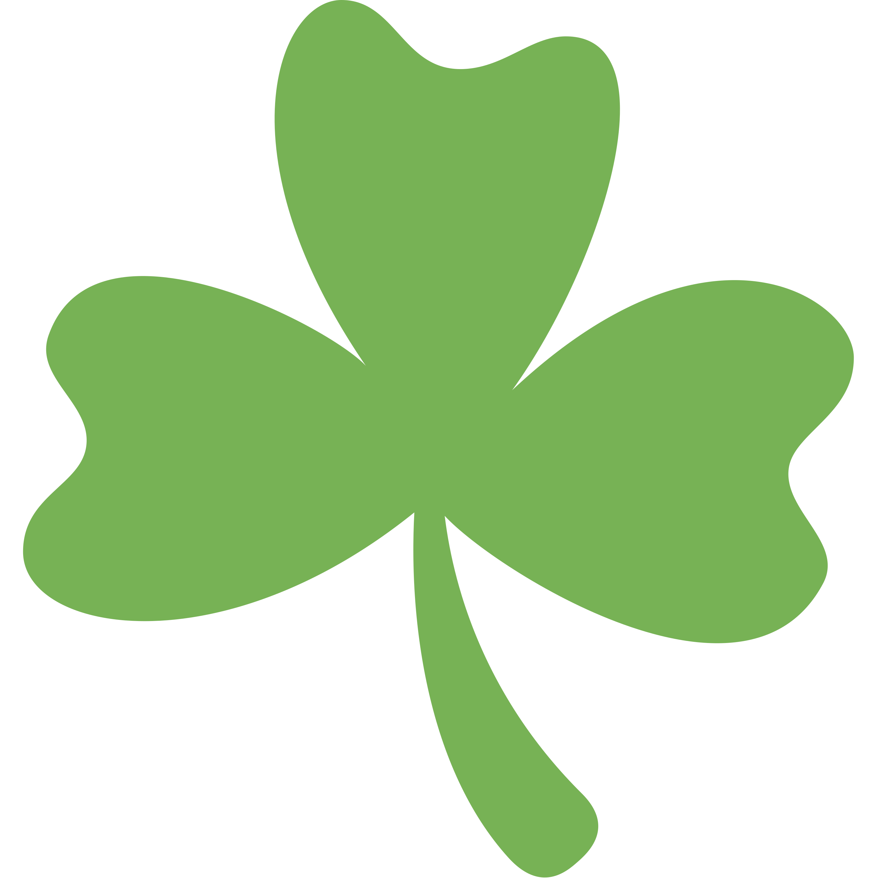 Shamrock emoji mug