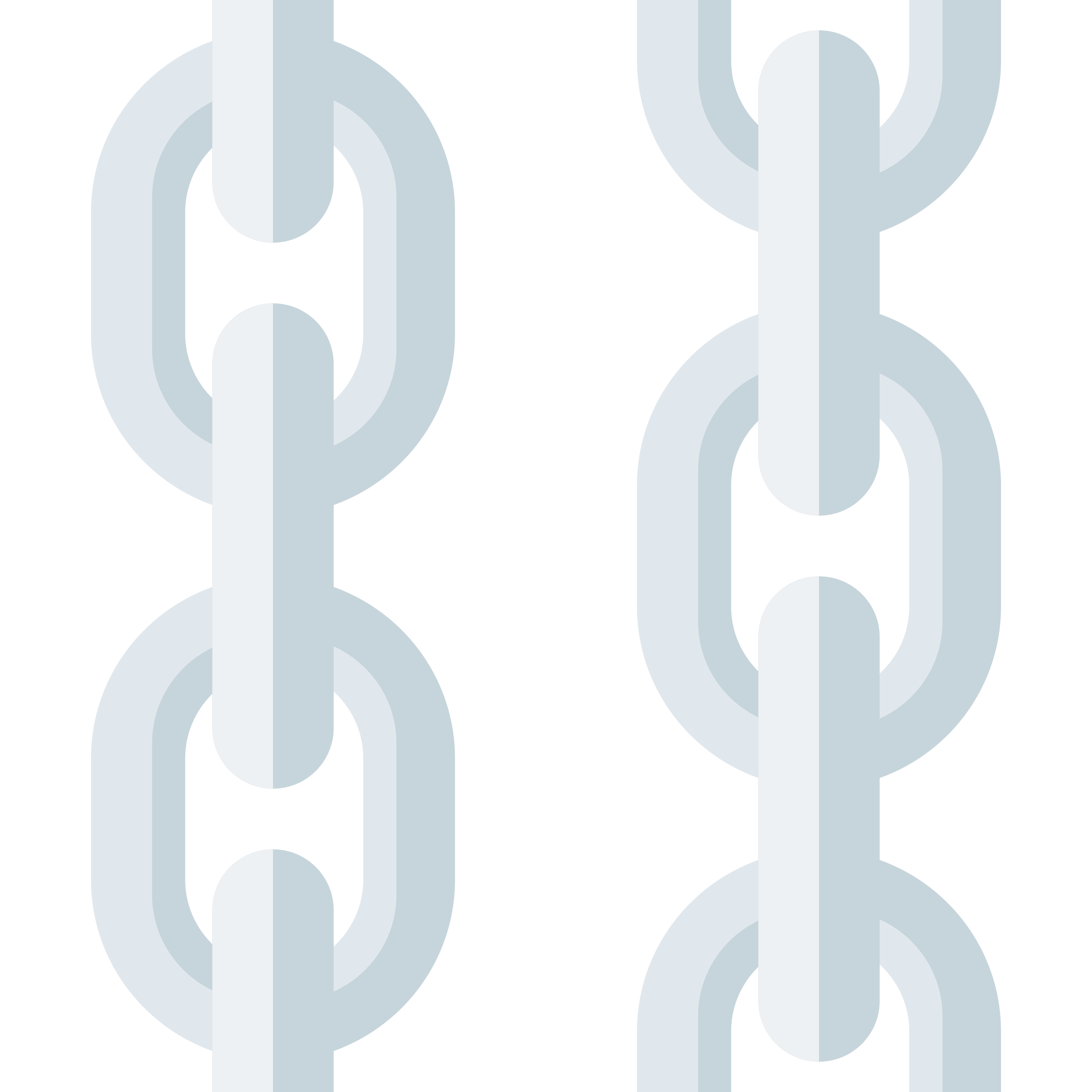 白い陶器のラテマグにプリントされた Chains の絵文字 ⛓️