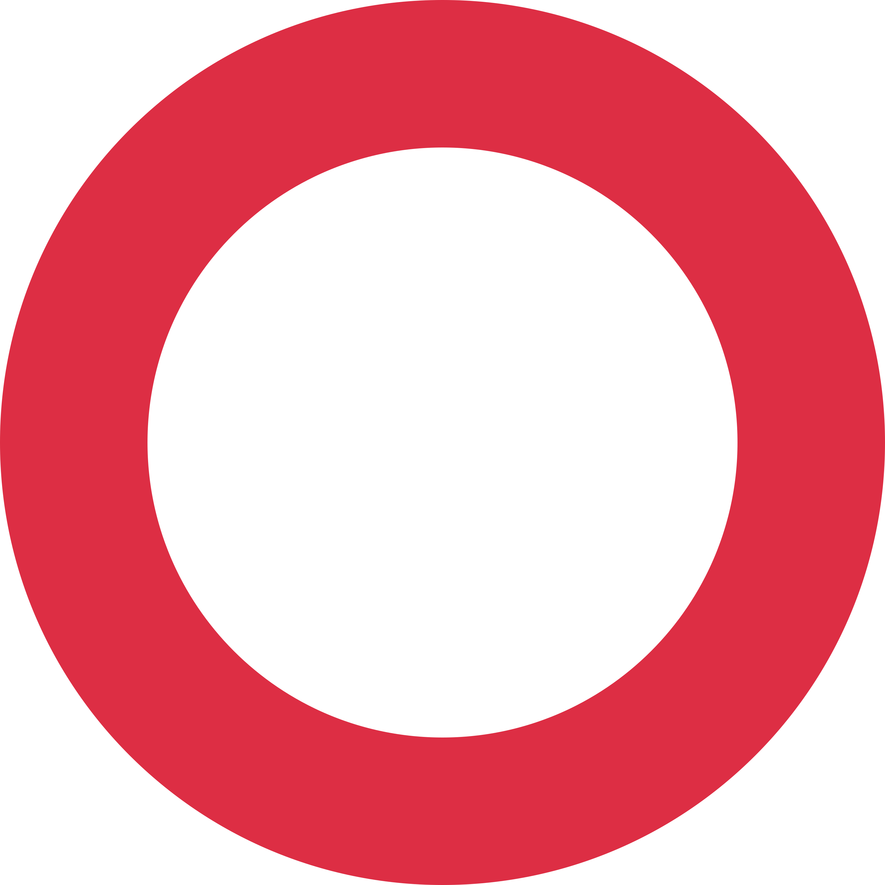 白い陶器のラテマグにプリントされた Hollow red circle の絵文字 ⭕