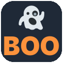 :boo: custom Slack emoji (animated) — Halloween hello. React to spooky news.