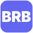 :brb: custom Slack emoji — Be right back.