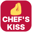 :chefs-kiss: custom Slack emoji — Perfect execution.