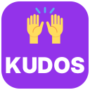 :kudos: custom Slack emoji — Public credit for great work.