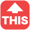 :this: custom Slack emoji (animated) — Points up at the message: exactly this.