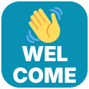 :welcome: custom Slack emoji — React to a new hire's intro post.